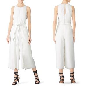 Joie White Mairead Jumpsuit Size 6